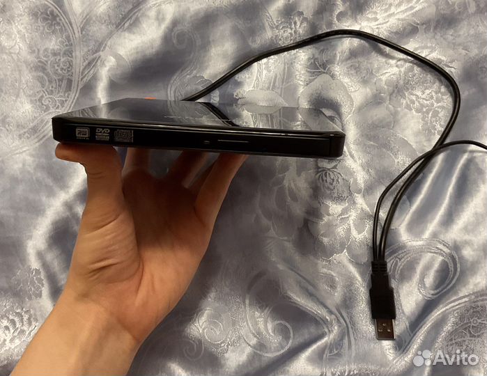 Портативный CD DVD Reader диск Transcend