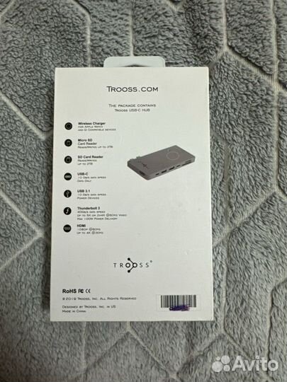 USB-hub type-c Trooss для MacBook