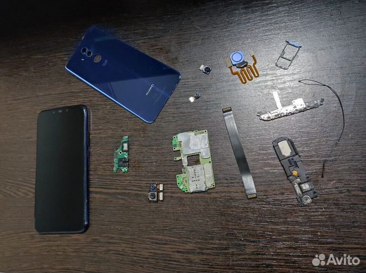 Телефон Huawei Mate 20 lite разбор запчасти