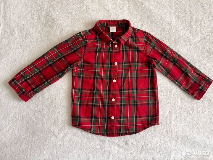 Рубашка для мальчика h&m 98