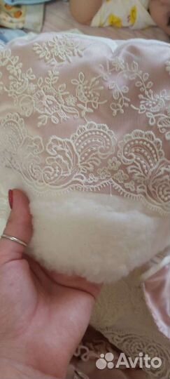 Конверт на выписку для девочки утеплённые