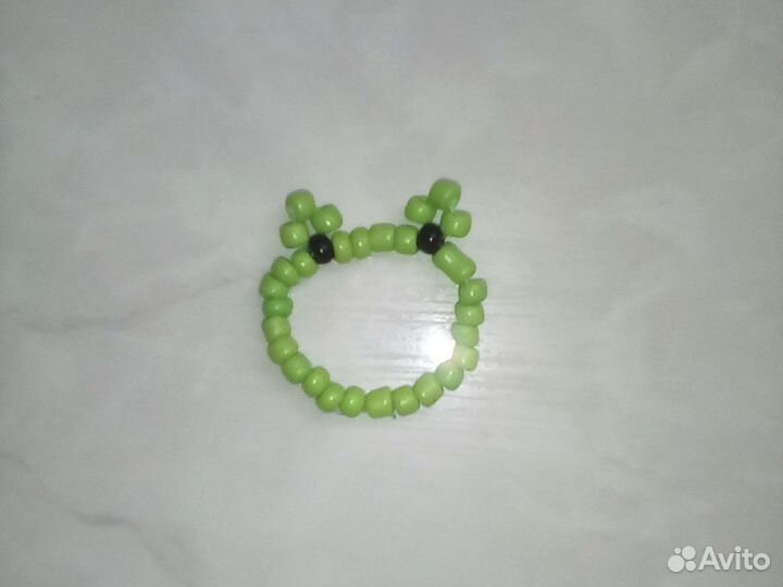 Кольцо лягушка