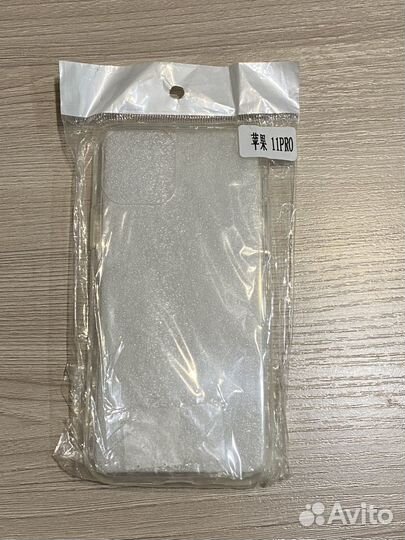 Прозрачный чехол на iPhone 11 pro