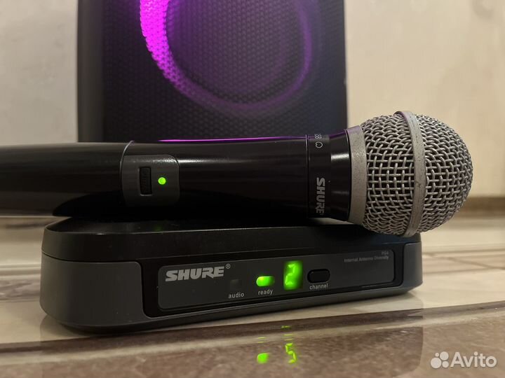 Shure PG24/ pg58 для караоке беспроводной