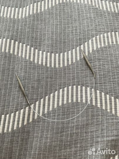 Спицы прямые круговые pony, addi, knit pro