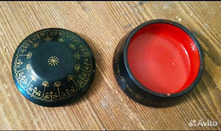 Шкатулка лаковая роспись