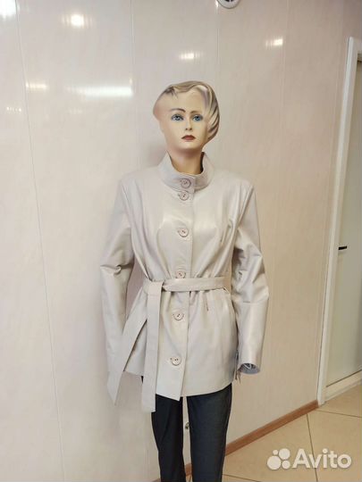 Куртка кожаная женская