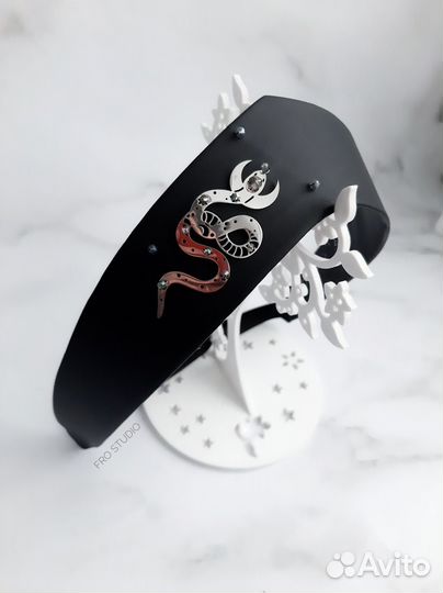 Кокошник современный венец ободок для волос