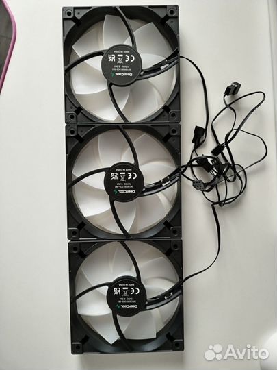 Вентилятор для пк deepcool 120 mm RGB х4