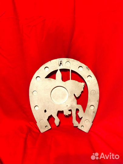 Подкова с богатырем. СССР