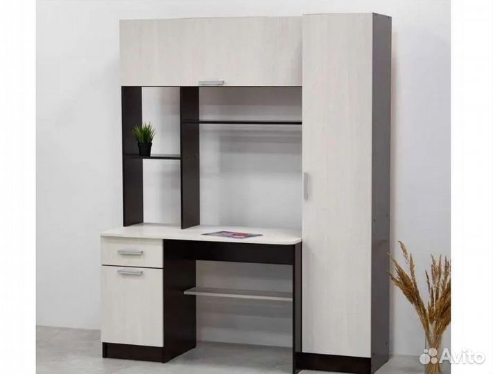 Стол компьютерный №7 новый венге