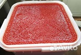 Красная икра горбуши