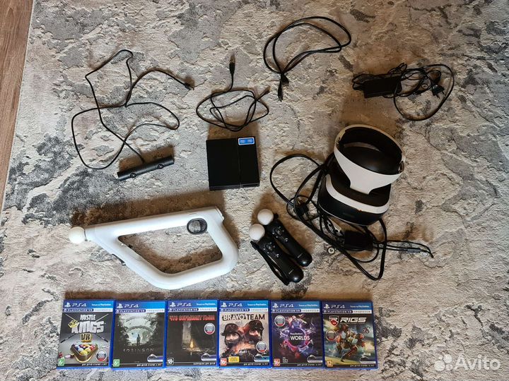 Шлем sony ps4 vr1 максимальная комплектация