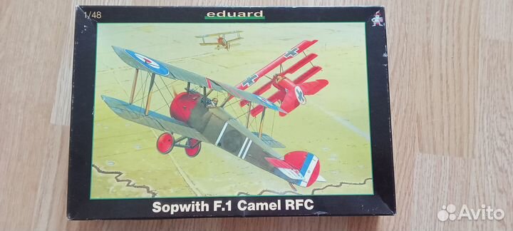 Сборная модель самолета 1 48 Sopwith F.1 Camel RFC