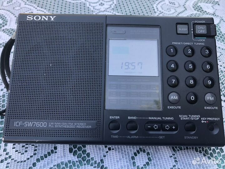 Радиоприемник sony icf-sw7600