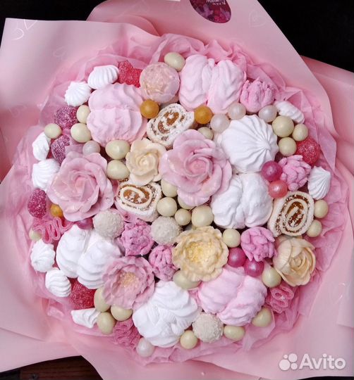 Сладкий букет для любимой девушки на день рождения