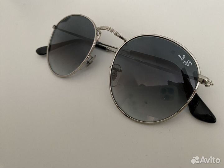 Очки ray ban round metal