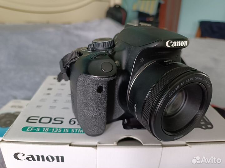 Зеркальный фотоаппарат canon eos 650d