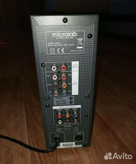 Система Microlab (5.1) сабвуфер и 5 колонок