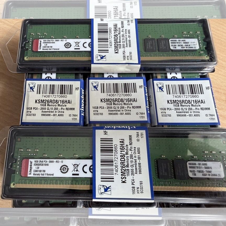 [KVR21R15D4/16HA] 16gb Ddr4 2666 Kingston Ecc Reg Kvr21r15d4/16ha