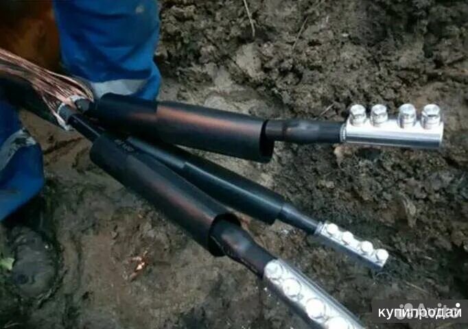 Монтаж кабельных муфт