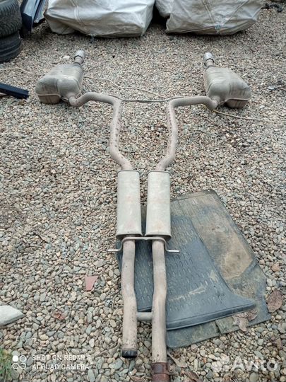 Труба выхлопная Audi A6 С6 (2004—2008)