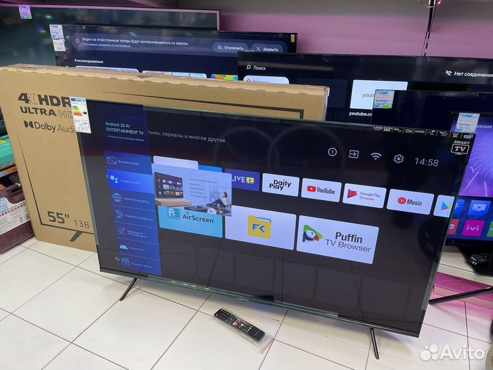 Новый телевизор Harper 55