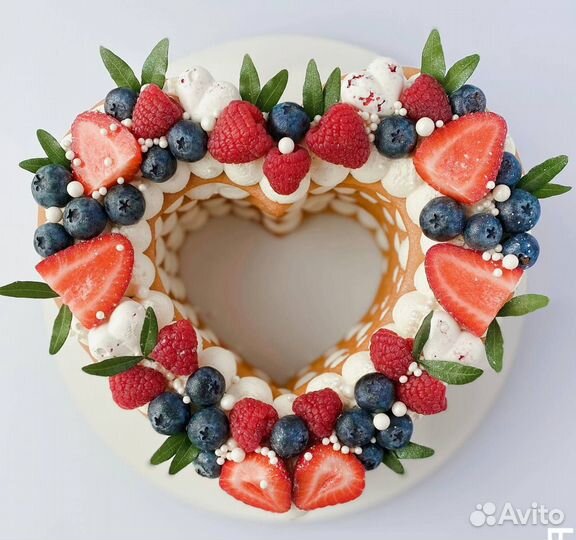 Торт Медовое Сердце