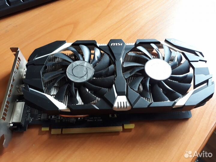 Видеокарта MSI GTX 1060 3G