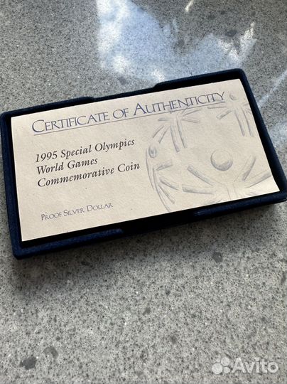 США 1 доллар 1995, Специальные Олимпийские игры