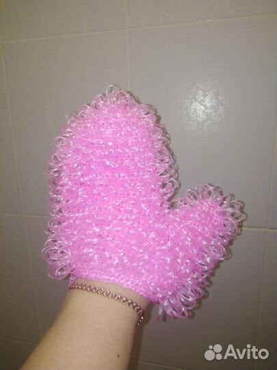 Мочалка ручной работы