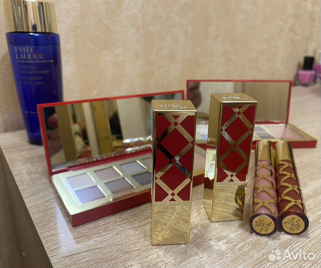 Estee lauder,оригинал,new:палетки,помады,блески