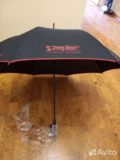 Стильный, удобный новый зонт трость фирмы Цептер