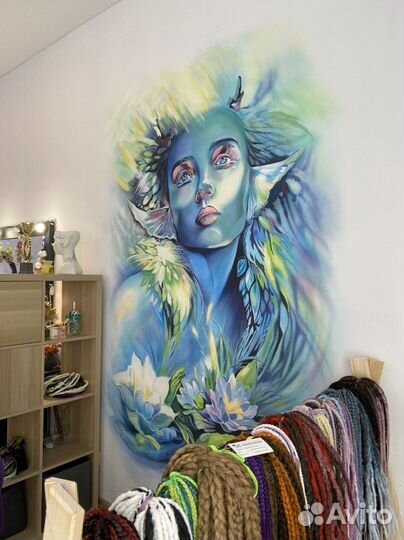 Роспись стен. Художественное оформление интерьера