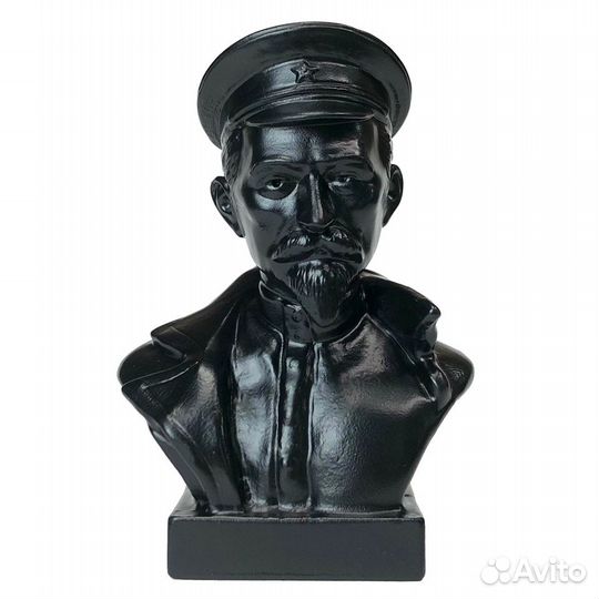 Бюст дзержинского Ф. Э. 100 мм чугун