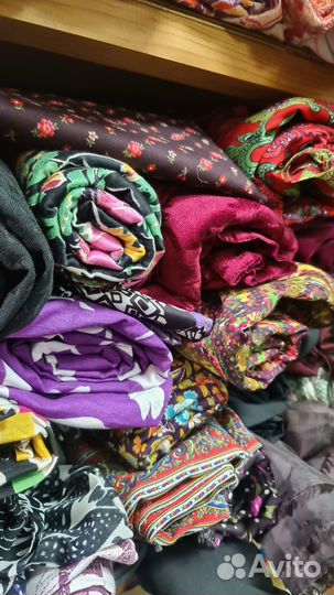 Советские ткани много