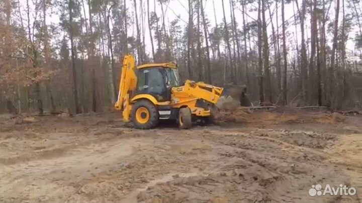 Услуги экскаватора погрузчика jcb в Детчино