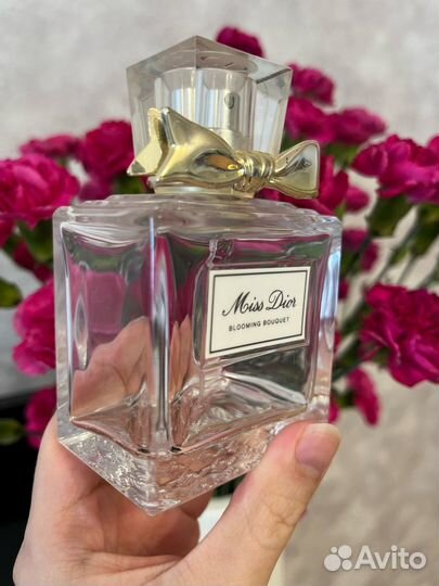 Пустой флакон от духов Miss Dior Blooming Bouquet