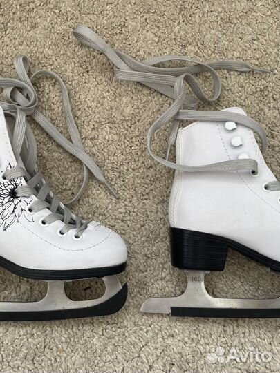 Коньки для фигурного катания на девочку 4-5 лет