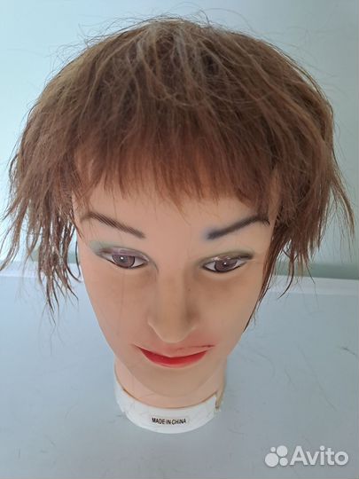 Голова манекен с натуральные волосы