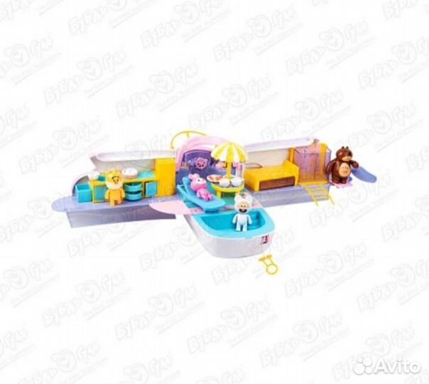 Игровой набор Круизный лайнер с животными