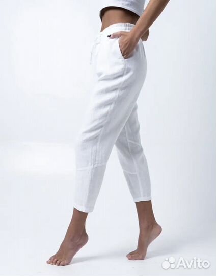 Брюки женские лен