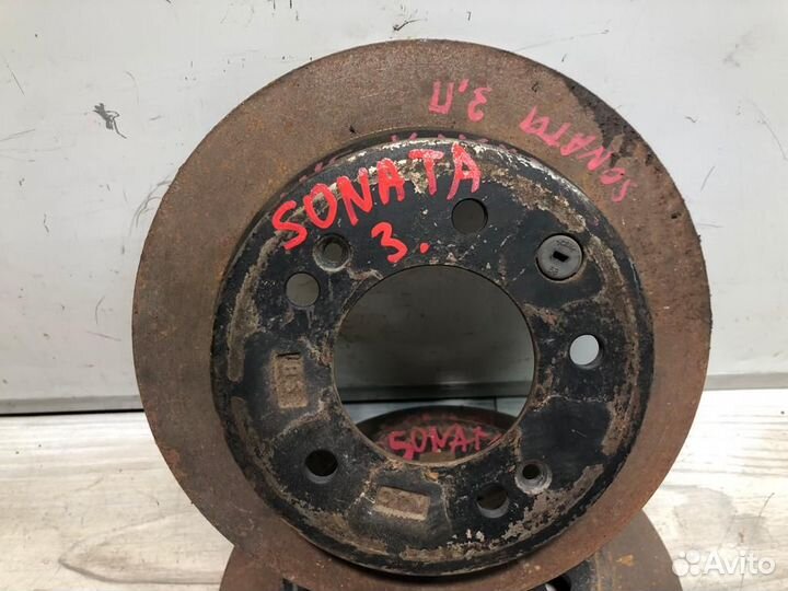 Диск тормозной задний Hyundai Sonata VII 2015-2019