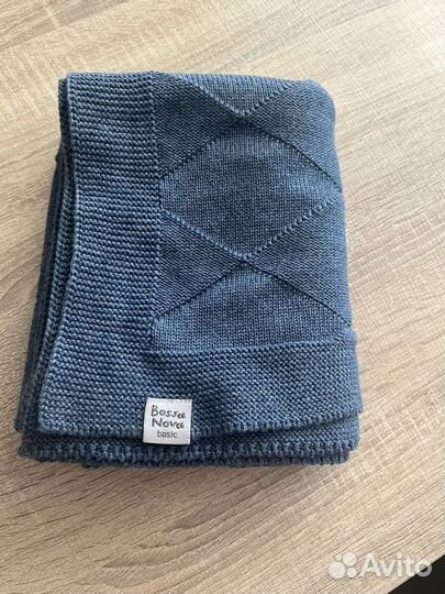 Плед детский вязаный 70*90