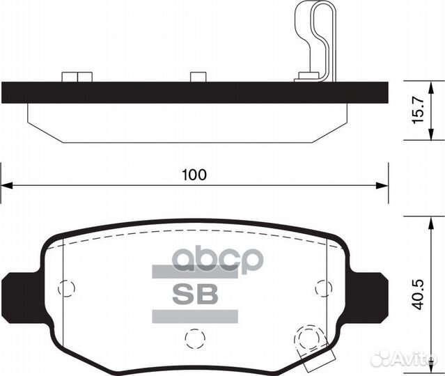 Колодки торм.дисковые Hi-Q chery A3 08- (D1673)