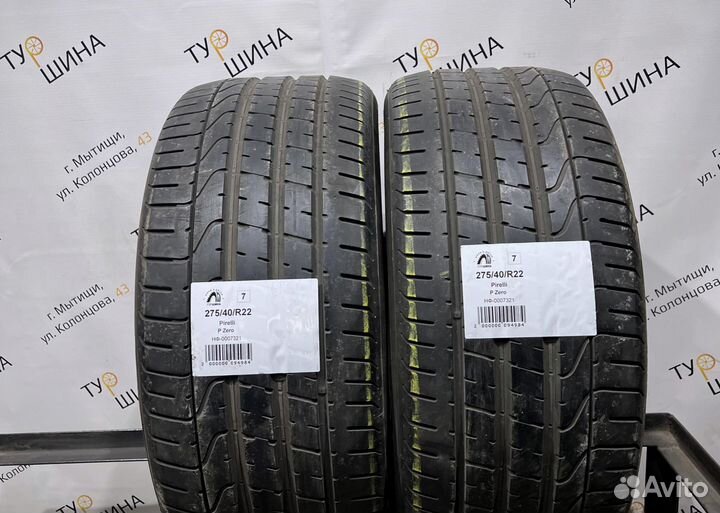 Pirelli P Zero 275/40 R22 94Y