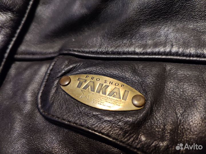 Кожаная куртка Takai vintage