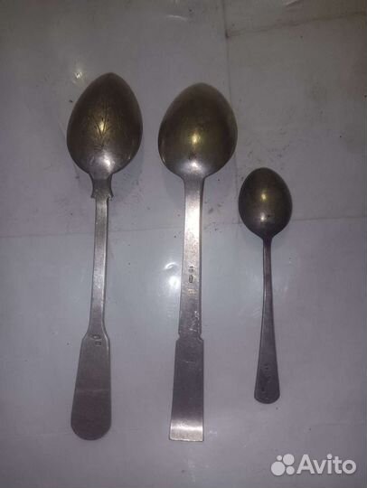 Ложка СССР серебро