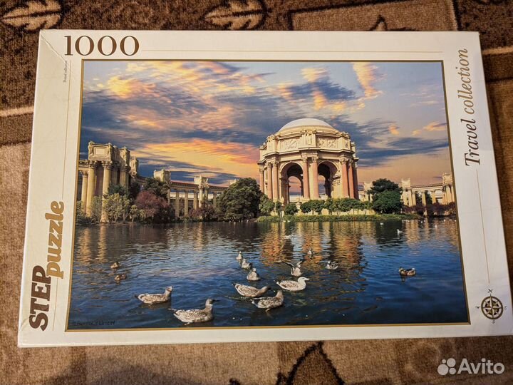 Пазлы 1000 и 1500 деталей