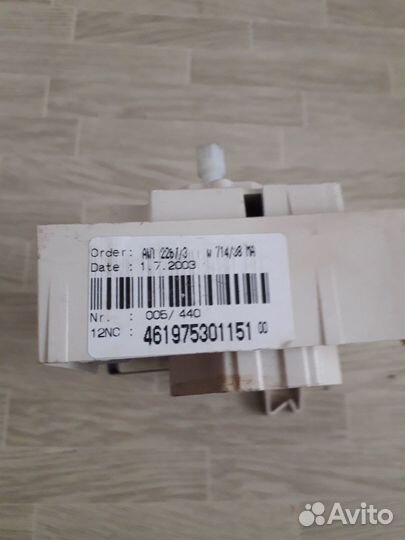 Модуль управления стиральной машинки вирпул